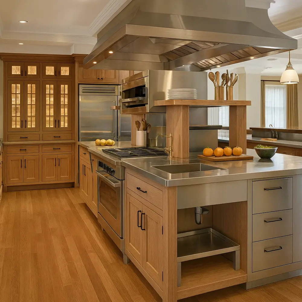 Commercial Custom Made Kitchen Cabinets