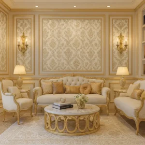 Custom Couch in Drawing Rooms