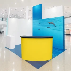Custom Made Counter For Exhibition Display
