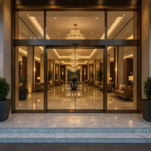 Custom Made Door Dubai in Hotel