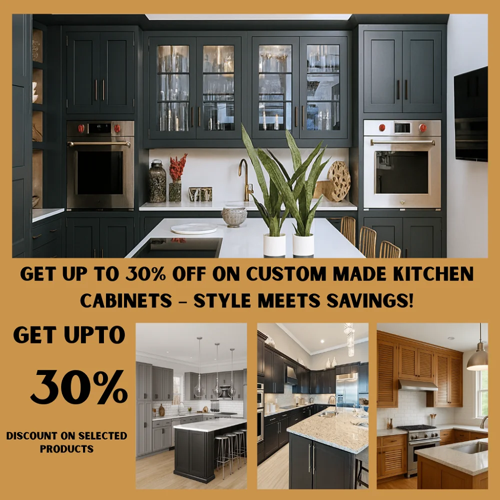Custom Made Kitchen Cabinets