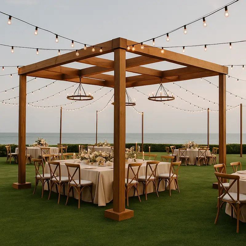 Custom Made Pergolas Dubai in Event Space