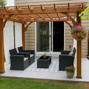 Custom Made Pergolas Dubai in Patios