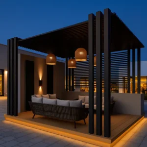 Custom Made Pergolas Dubai in Patios