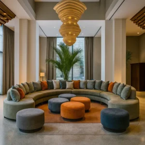 Custom Made Sofa Dubai in Hotel