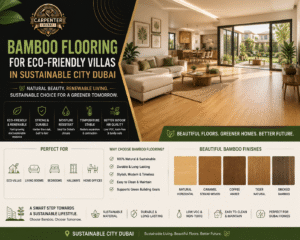 Read more about the article Bamboo Flooring for Eco-Friendly Villas in Sustainable City Dubai