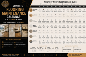 Read more about the article Complete Flooring Maintenance Calendar for Dubai Homes