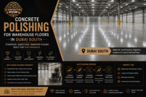Read more about the article Polished Concrete Solutions for Warehouse Floors in Dubai South