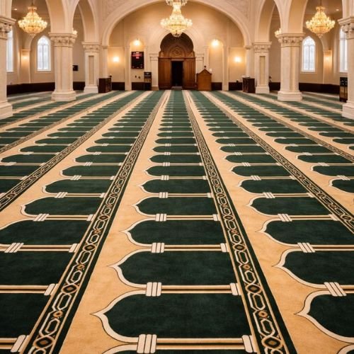 Flooring for Dubai Mosque Prayer Halls and Ablution Areas