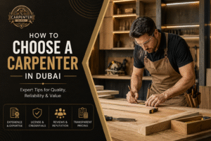 Read more about the article How to Choose a Carpenter in Dubai