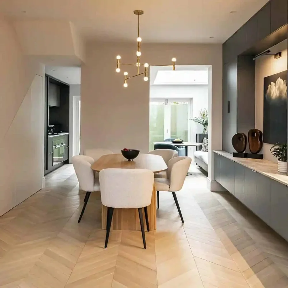 Chevron Flooring