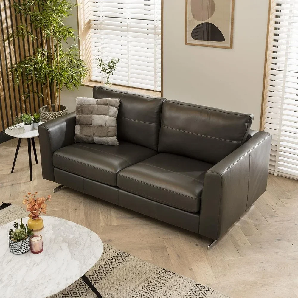 Custom Leather Couch