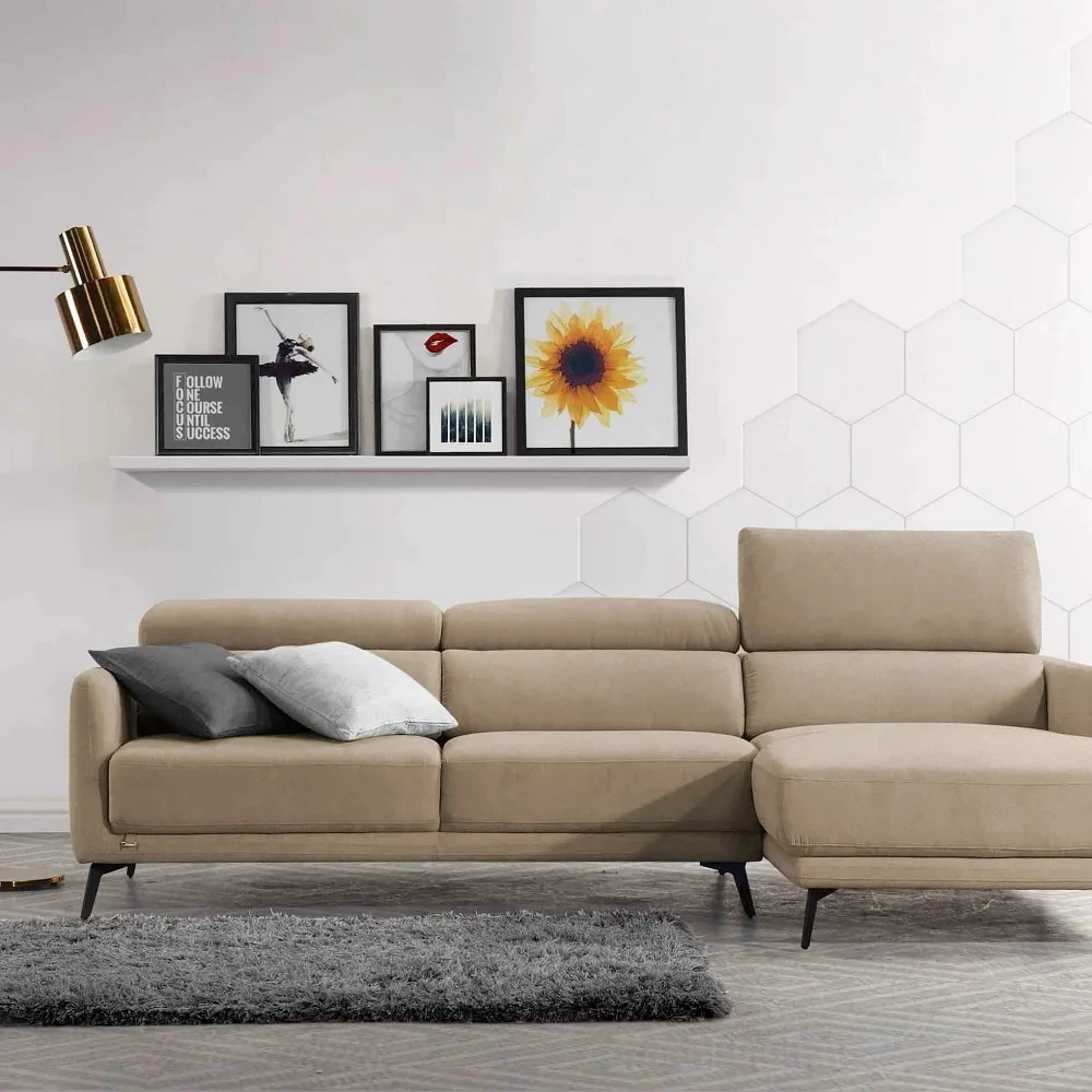 Custom Leather Couch