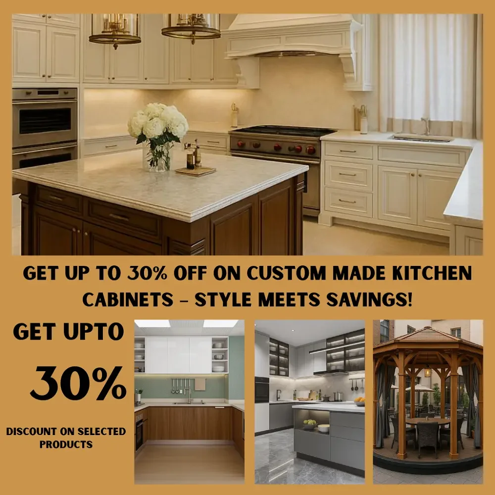 Custom Made Kitchen Cabinets