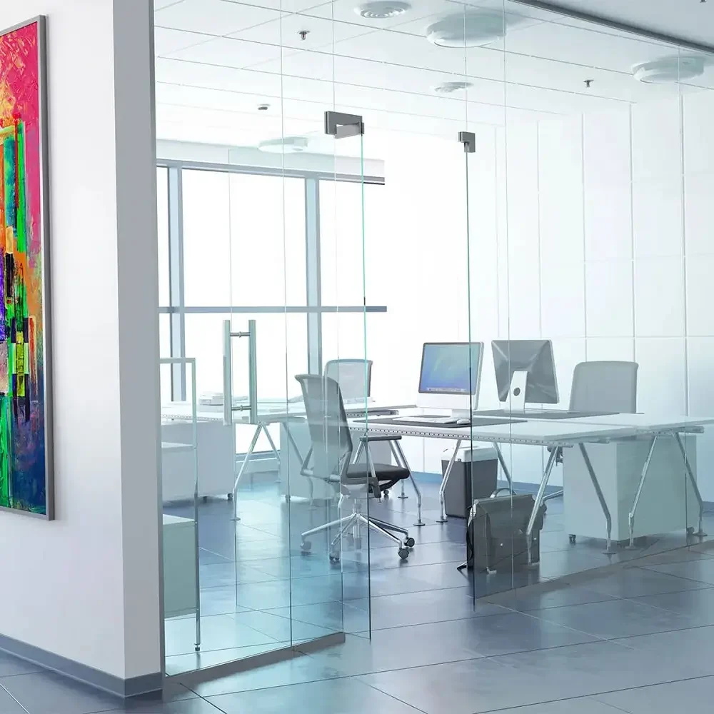 glass partitions